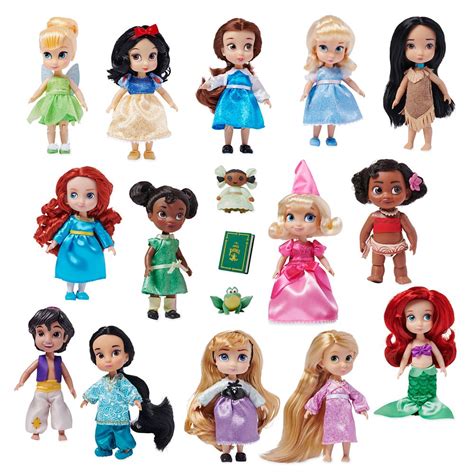 dolls new disney parks store animators collection ariel mini doll play set 5 inch by brand