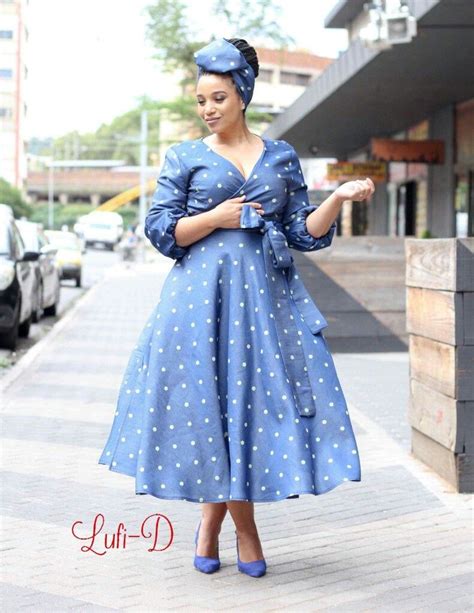 10 Stunning Plus Size Shweshwe Dresses Sunika Magazine