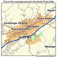 Aerial Photography Map of Abingdon, VA Virginia