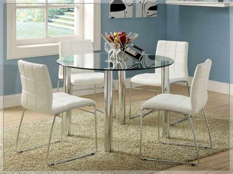 Storns kaustby table and 4 chairs ikea via ikea.com. 20 Best Ikea Round Glass Top Dining Tables | Dining Room Ideas