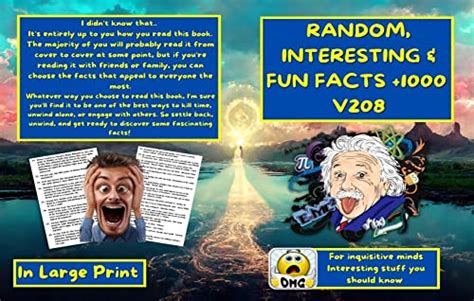 Random Interesting And Fun Facts V208 1000 Amazing Facts And Trivia