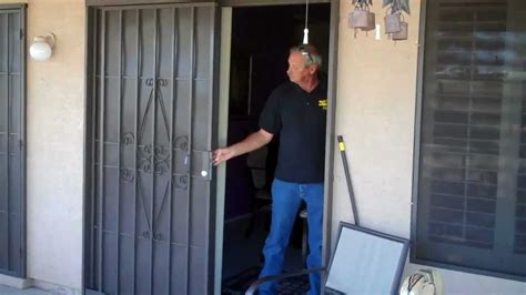 Sliding Patio Security Doors By Day Star Screens 480 986 286 Youtube