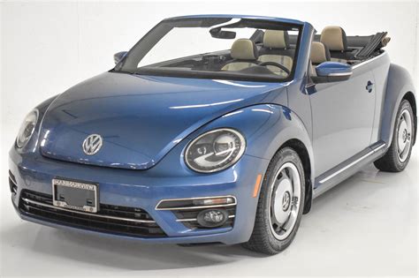 Used 2018 Volkswagen Beetle Convertible Coast Edition W Style Pkg For
