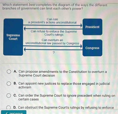 Solved Which Statement Best Completes The Diagram Of The Ways The