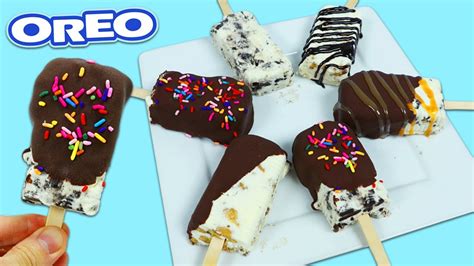 How To Make Delicious Oreo Ice Cream Bars Fun And Easy Diy Sweet Treats
