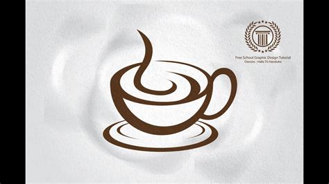How To Make Professional Coffee Cafe Shop Logo Design In Adobe