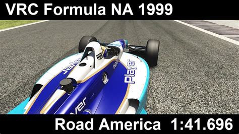 Assetto Corsa VRC Formula NA 1999 Road America 1 41 696 WR YouTube