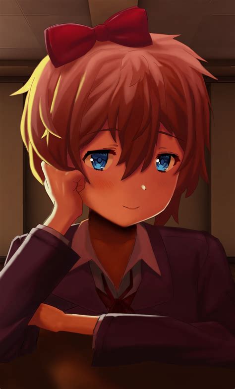 Softonic.com has been visited by 100k+ users in the past month Download 1280x2120 wallpaper sayori, doki doki literature club!, anime girl, iphone 6 plus ...