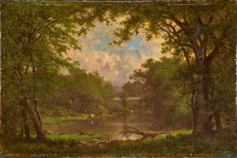 George Inness Along The River Ca 1868 Artsy