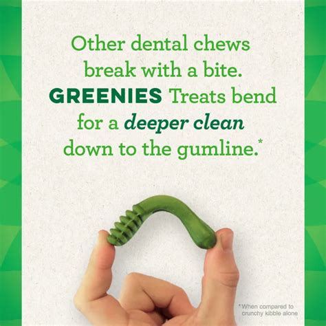 Greenies Large Natural Dog Dental Care Chews Oral Health Dog Treats