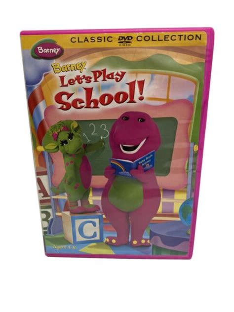 Barney Lets Play School Dvd 1999 Classic Collection Ebay