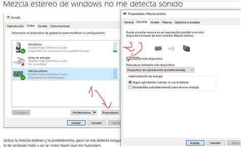 Windows 10 Mezcla Estéreo De Windows No Me Detecta Sonido Microsoft