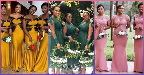 African Bridesmaid Dress 2020 Archives Reny Styles