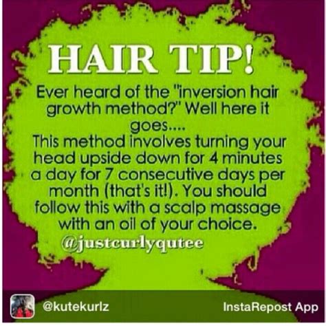 It can probably help a little, but. #inversion method, how it works | Hair tips | Pinterest ...