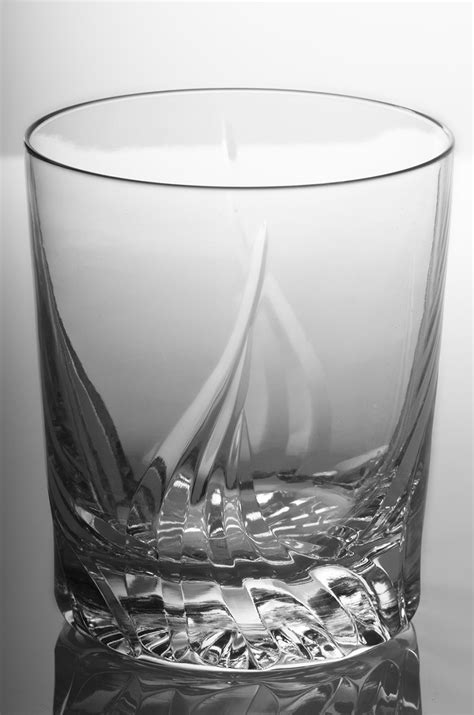 Flame 24 Lead Crystal Whisky Glasses Set Of 6