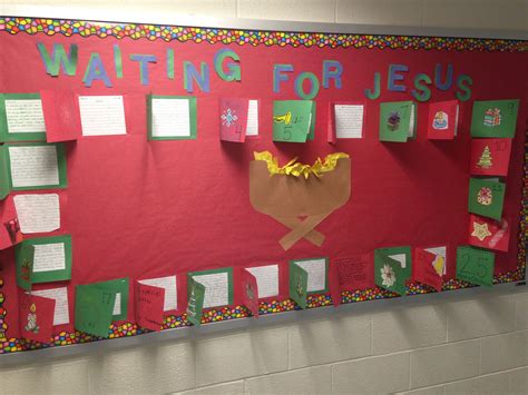 Waiting for Jesus bulletin board | Bulletin boards theme, Jesus bulletin boards, Bulletin boards