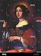 . Portrait von Claudia Felicitas von Österreich (1653-1676). 1675 ...