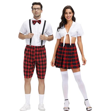 Adult Naughty School Girl Costume Popular Sexy Fancy Student Uniform