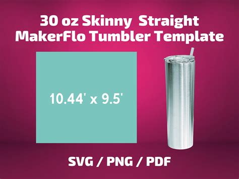 30oz Tumbler Template