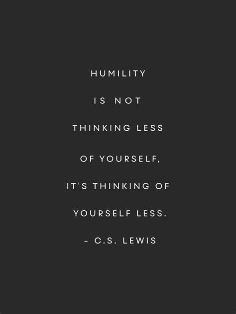 Humility, C.S. Lewis | Humility quotes, Cs lewis quotes, Christian