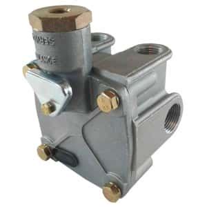 R Relay Air Brake Spring And Service System Valve Horizontal Delivery Ports For Heavy Duty