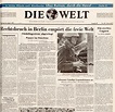 August 1961: So titelten Axel-Springer-Zeitungen zum Mauerbau - Bilder ...