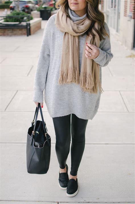 Winter Leggings Outfit By Lauren M