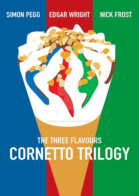 Cornetto Trilogy Simplistic Poster By Obliviousinsomniac On Deviantart