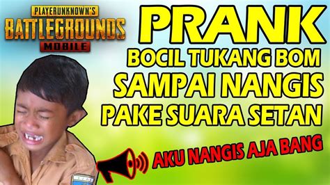 Bocil Ini Nangis Gara2 Subur Pubg Mobile Voice Changer Part 12 Youtube