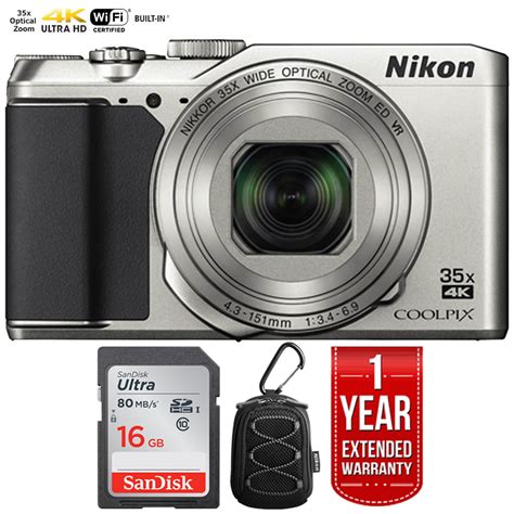 Nikon 26505b Coolpix A900 20mp 4k Wifi Digital Camera W 35x Optical