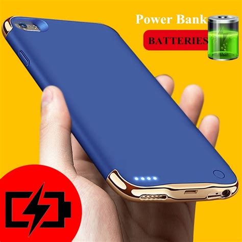 Cod 6000mah Power Bank Battery Case For Apple Iphone 11 Pro Max Xs