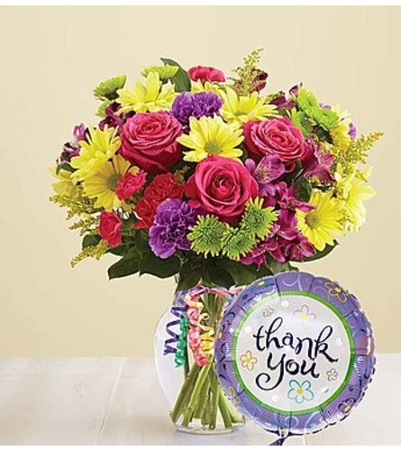 Bouquet Thank You Images With Flowers Thank You Note Template