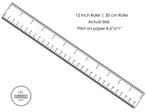 1 4 inch scale ruler printable