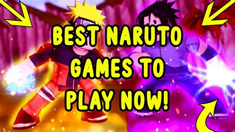 Best Roblox Naruto Games To Play Now Youtube