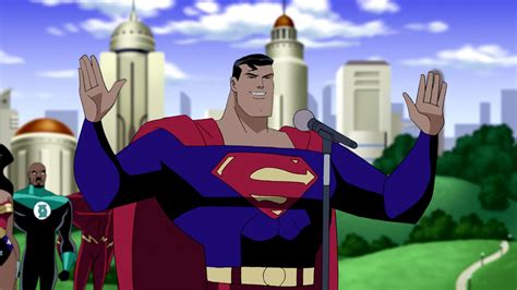Screenshot Of Superman From Divided We Fall Episode Of Justice