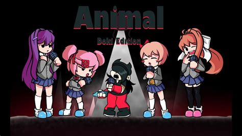 Animal But The Dokis Sing It Animal Doki Edition Youtube