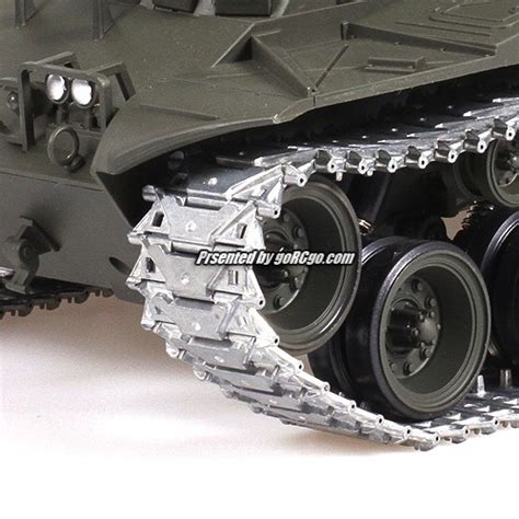 116 Scale Us M41 Bulldog Rc Tank Metal Caterpillar Tracks One Pair