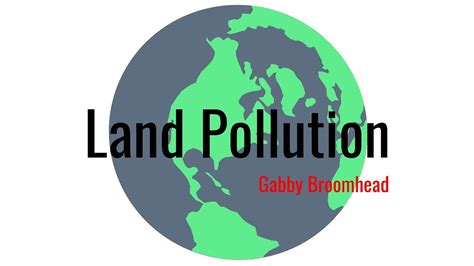 Land Pollution Youtube