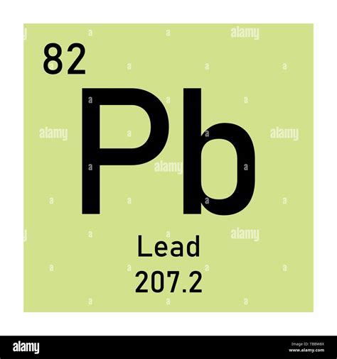 Periodic Table Elements Lead Imágenes Recortadas De Stock Alamy