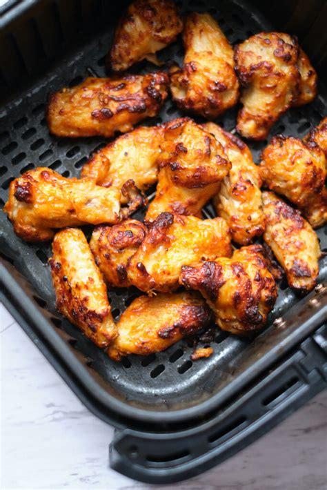 frozen chicken wings in air fryer easy crispy and delicious