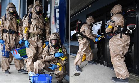 Chemical And Biological Warfare Specialists Suit Up During