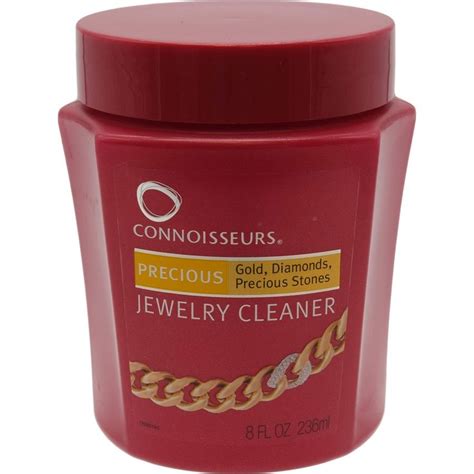 Connoisseurs Delicate Jewelry Cleaner Solution 8oz Cleaning Silver