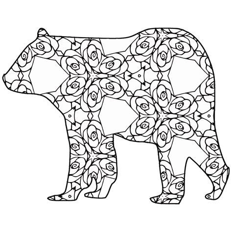 Awesome collection of animal coloring pages. 30 Free Printable Geometric Animal Coloring Pages | The ...