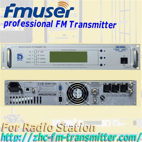 Czh618f 5w Fm Radio Broadcast Transmitter Pll Stereo Fm Broadcast