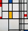 Piet Mondrian, Dutch, 1872-1944 Title Composition in Red, Blue, and ...