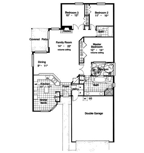 Narrow contemporary with rear loading detached garage. Lutz Lake Narrow Lot Home Plan 047D-0010 | House Plans and ...