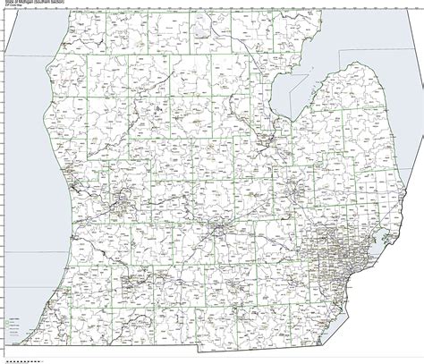 Zip Code Map Of Southeast Michigan