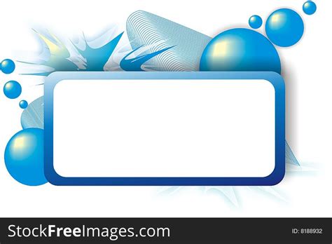 Abstract Blue Frame Free Stock Images And Photos 8188932