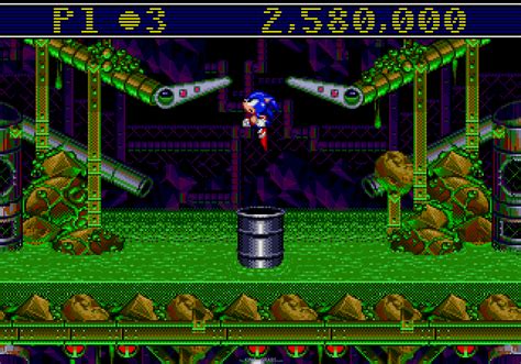 Sonic Spinball Megadrive 036 The King Of Grabs