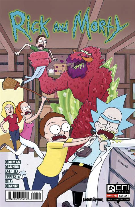 Six Page Preview Of Rick And Morty 10 From Oni Press Nerdspan